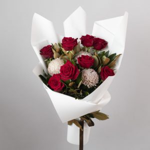 Ruby Red Rose Bouquet