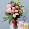 Pretty Crush Vase & Candle